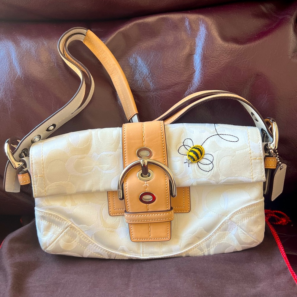 Small Coach bee purse.